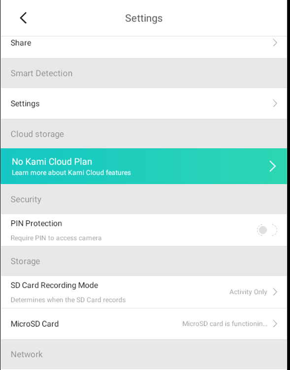 Camera not recording to SD card Community Support Kami Community