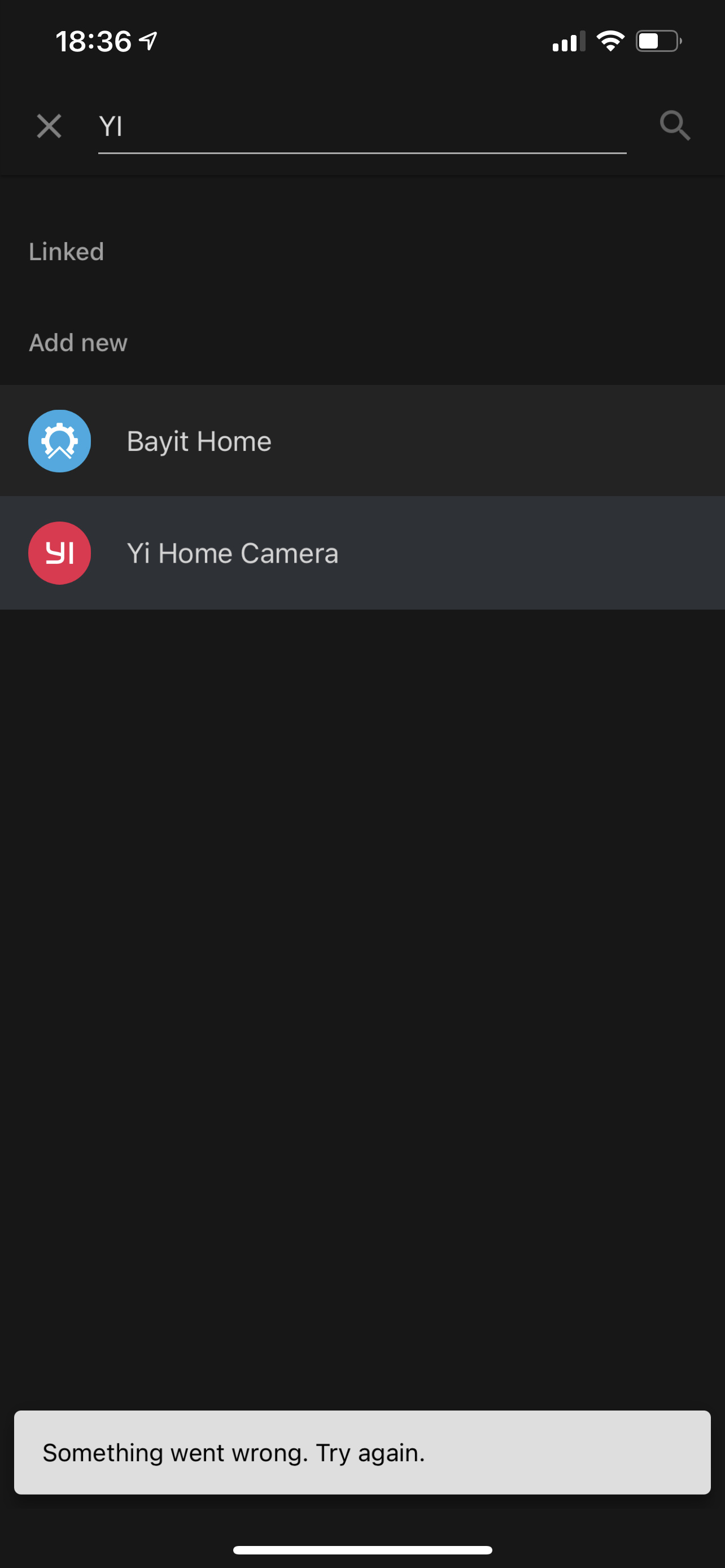 Why can't I pair my Yi Home Camera?